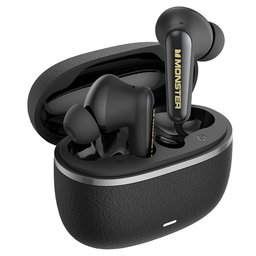مونستر - سماعة بلوتوث لاسلكية عازلة للضوضاء Clarity 200 - اسود Monster Clarity 200 ANC Wireless Earbuds Black
