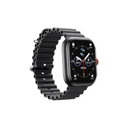 ساعة Havit M9068 الذكية بشاشة AMOLED – لون أسود مع أصفر (ساعة ذكية) Havit M9068 Black+ochre Amoled Smart Watch ( Smart watch )