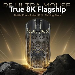 ماوس ألعاب لاسلكي أتاك شارك R5 ألترا من ألياف الكربون ATTACK SHARK R5 Ultra Carbon Fiber Wireless 8K Gaming Mouse