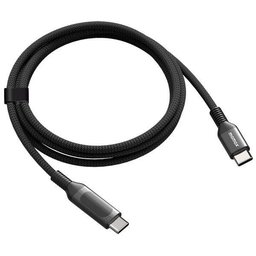 موماكس 1-Link Flow CC 100W USB-C كيبل مضفر Momax 1-Link Flow CC 100W USB-C Braided Cable 2m (Black)