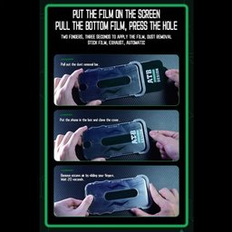 حماية شاشة آيفون 18 برو ماكس بتقنية الخصوصية مع أداة تثبيت iPhone 18 Pro Max Privacy Screen Protector with Installation Kit