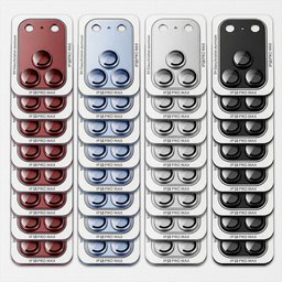 حماية عدسات كاميرا آيفون 18 برو ماكس iPhone 18 Pro Max Metal Camera Lens Protector