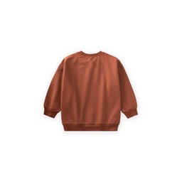 سويتشيرت أطفال 2-12 سنة - لون قرميدي Kids' Sweatshirt 2-12 Years - Terracotta
