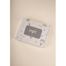 صندوق هدايا مزخرف 22*28 سم - للرجال Patterned Gift Box 22*28 cm - For Men