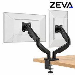 ستاند حامل شاشتين مونيتور من 17 إلى 32 إنج، يتحمل وزن 8 كغم Dual Monitor Stand for 17–32 Inch Screens, 8kg Load Capacity