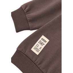 سويتشيرت أطفال موسمي بتفاصيل ملصق، 2-10 سنوات، بني Kids' Seasonal Sweatshirt with Label Detail, 2-10 Years, Brown