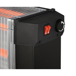 مدفأة لوكسيل كهربائي 4 شمعه تركي , 2200 واط موديل KS-2760 Luxell Electric Heater, 4 Turkish Candles, 2200W, Model KS-2760