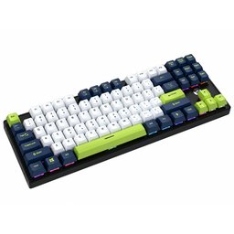 كيبورد كيمنك فانتك mk877s الابيض (Mori White) Fantech Atom87S MORI MK877S