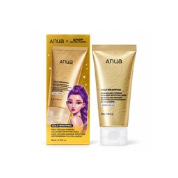 ماسك ليلي يرطب ويعزز اشراقة البشرة غني بالكولاجين ANUA Golden Firming Collagen Wrapping Mask 80ml