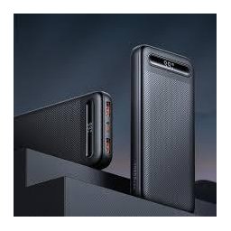 بنك طاقة MC 22.5 واط بشاشة رقمية 10000 مللي أمبير/ساعة 1C+2A - أسود MC Nano Series 20W PD Charger