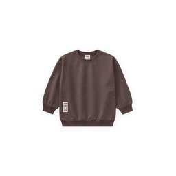 سويتشيرت أطفال موسمي بتفاصيل ملصق، 2-10 سنوات، بني Kids' Seasonal Sweatshirt with Label Detail, 2-10 Years, Brown