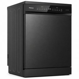 غسالة صحون هايسنس مستقلة 16 مكان - أسود Hisense Freestanding Dishwasher 16 Place Settings - Premium Black