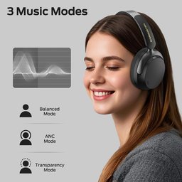 مونستر - هيدفون مانعة للضوضاء Persona 3rd ANC - اسود Monster Persona 3rd ANC Active Noise Canceling Headphones Black