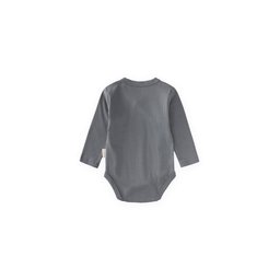 سالوبيت أطفال متقاطع (كروز) 0-18 شهر - رمادي Crossover Baby Bodysuit 0-18 Months - Grey