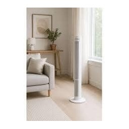 مروحة تاور رقمية هاوسبرغ Hausberg 38 بوصة – أبيض Hausberg HB-5952AB Digital Tower Fan - 38 Inch - White