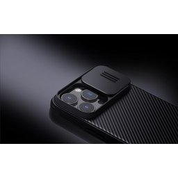 حافظة نيلكن CamShield Pro لـهاتف ايفون 16 برو ماكس - اسود Nillkin CamShield Pro Case for Apple iPhone 16 Pro Max - Black