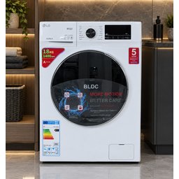 غسالة ملابس إل جي الكورية 18 كغم LG Korean 18kg Washing Machine