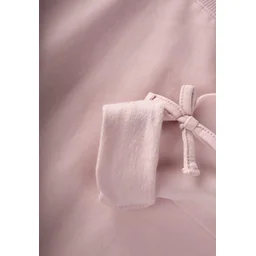 طقم سويت شيرت مبطن للأطفال 2-8 سنوات - وردي بودرة Kids' Brushed Sweatshirt Set 2-8 Years - Powder Pink