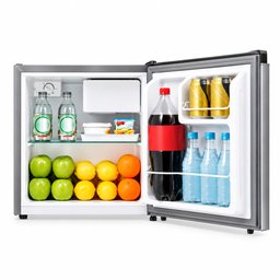 ثلاجة هايسنس صغيرة 2 قدم مع ترموستات قابل للتعديل وتشغيل هادئ Hisense 2ft Mini Refrigerator with Adjustable Thermostat and Low-Noise Operation