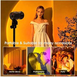 مصباح ييدوبلو Yidoblo DS-20A لإضاءة الغروب بقدرة 15 واط – 4 ألوان Yidoblo DS-20A Sunset Lamp 15w/ 4 Colors
