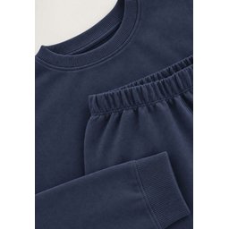 طقم سويت شيرت للأطفال 8-12 سنة - كحلي Kids' Sweatshirt Set 8-12 Years - Navy Blue