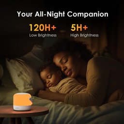 مصباح ليلي Oraimo SmartLamp Go بإضاءة RGB وقدرة 4.5 واط – أبيض Oraimo SmartLamp Go 4.5W RGB Night Light - White