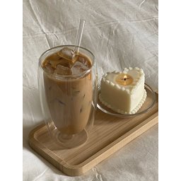 كوب دبل زجاج Glass Double Cup..