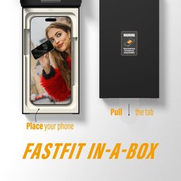 لاصق شاشة مظلل – تغطية واسعة للشاشة – تركيب سريع داخل العلبة أداة تثبيت جاهزة Privacy Glass - Ultra Wide Fit - Fastfit in-a-box