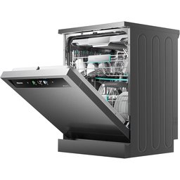 غسالة صحون هايسنس سعة 16 طقم HS693A90BXME Freestanding Dishwasher 16 Place Settings