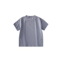 تي شيرت أطفال قطن أزرق باستيل (1-8 سنوات) Kids' Pastel Blue Cotton T-Shirt (1-8 Years)