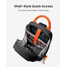 توم توك – حقيبة سفر GameOn-G49 لجهاز Switch 2 باللون الأسود GameOn-G49 Switch 2 Travel Bag Black.