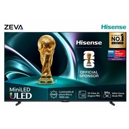 شاشة هايسنس 85 إنش Mini-LED ULED 4K ذكية مع معدل تحديث 144Hz وتقنية Dolby Vision IQ Hisense 85-Inch Mini-LED ULED 4K Smart TV with 144Hz Refresh Rate and Dolby Vision IQ