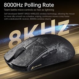 ماوس ألعاب لاسلكي أتاك شارك R11 ألترا كاربون فايبر ATTACK SHARK R11 ULTRA Carbon Fiber Wireless 8K Gaming Mouse