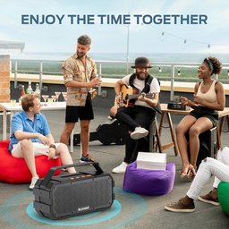 مكبر صوت بلوتوث محمول BUGANi M90 بوغاني Bugani M90 Portable Bluetooth Speaker Black