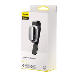 ماسك نظارات وكروت للسيارة بيسوس بلاتينوم يركب على الحاجب الشمسي Baseus Platinum Vehicle Eyewear & Card Clip Holder for Sun Visor