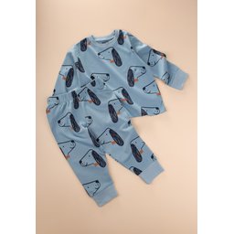 طقم بيجامة أطفال Mavi - أزرق (1-7 سنوات) Mavi Kids' Pajama Set - Blue (1-7 Years)