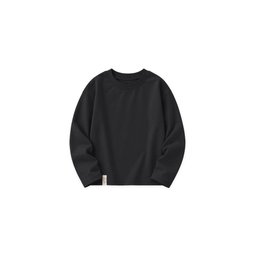 تي شيرت أسود أساسي للأطفال، 2-10 سنوات Kids' Basic Seasonal T-Shirt 2-10 Years - Black