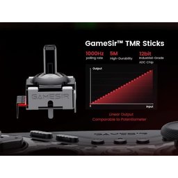 يد تحكم جيم سير تارانتولا برو اللاسلكية الاحترافية مع قاعدة شحن (GameSir Tarantula Pro Multi-Platform Wireless Controller) GameSir Tarantula Pro Multi-Platform Wireless Symmetric Pro Controller
