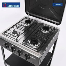 طباخ اربع عيون منضدي مع رفوف Four Eyes Countertop Cooker With Shelves