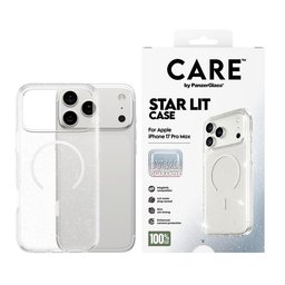 كفر فاخر Urban Explorer Star Lit مع حلقة MagSafe بيضاء للايفون 17 برو ماكس CARE by PanzerGlass® Flagship Case Urban Explorer Star Lit w. White MagSafe iPhone 17 Pro Max