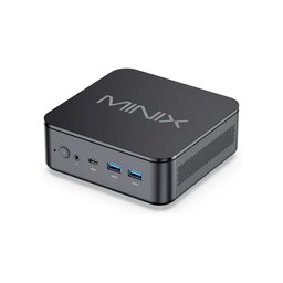 ميني كمبيوتر MINIX NR660LP بمعالج AMD Ryzen 5 6600H، ذاكرة RAM سعة 16GB، تخزين SSD سعة 512GB، لون رمادي MINIX NR660LP Mini PC, AMD Ryzen 5 6600H, 16GB RAM, 512GB SSD, Gray
