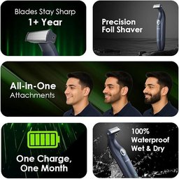 مجموعة العناية الشخصية الذكية Oraimo ‏3 في 1 – أزرق (OPC-GT10N) Oraimo Smart Grooming Kit 3-in-1 – Blue (OPC-GT10N)