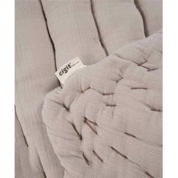 مفرش لعب أطفال من الموسلين بتصميم ورقة شجر 105x80 سم - لون فيزون Muslin Leaf Baby Play Mat 105x80 cm - Vizon