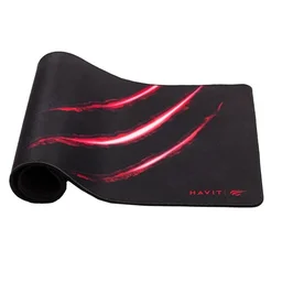 6578. هافت HV-MP860 لوحة ماوس 700 * 300 * 3 مم أسود 6578. Havit HV-MP860 Mousepad 700*300*3mm black