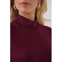 بودي نسائي بدون أكمام 4348 - لون خمري Women's Sleeveless Bodysuit 4348 - Burgundy