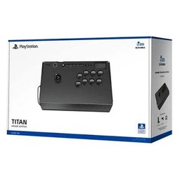 أركيد فايت ستيك كانبا تايتان الاحترافي بمكونات سانوا اليابانية لبلايستيشن 5 Qanba Titan Arcade Fight Stick