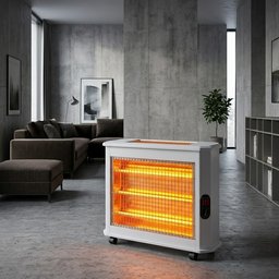 مدفئة كهربائية تركية 5 شمعات حجم كبير electric heater