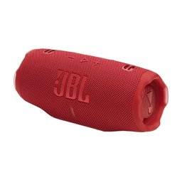 سماعة جي بي إل تشارج 6 بلوتوث محمولة مقاومة للماء والغبار – أحمر JBL Charge 6 Portable Waterproof Bluetooth Speaker Red