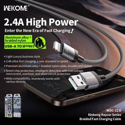 كيبل ويكوم WDC-123A من USB-A إلى USB-C للشحن ونقل البيانات Wekome WDC-123A USB-A to Type-C Cable