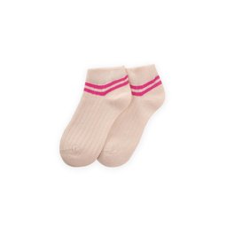 جوارب أطفال مخططة للكاحل من Zemin Ham، فوشيا، 5-12 سنة Zemin Ham Striped Ankle Socks for Kids, Fuchsia, Ages 5-12